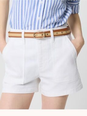 J. crew Classic White Women's Shorts denim utility
